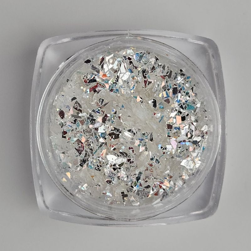 4x Nail Art Flakes mit Farbwechsel im Set