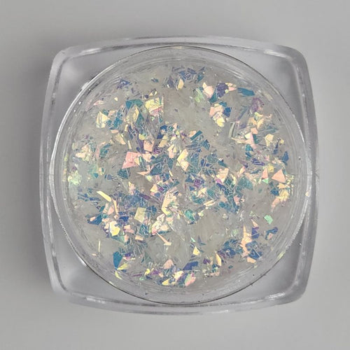 Bild 1 in Galerieansicht laden. Nail Art Flakes mit Farbwechsel 02) Gold