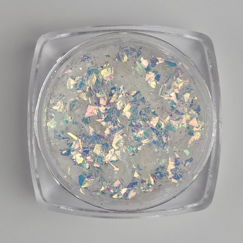 Nail Art Flakes mit Farbwechsel 02) Gold