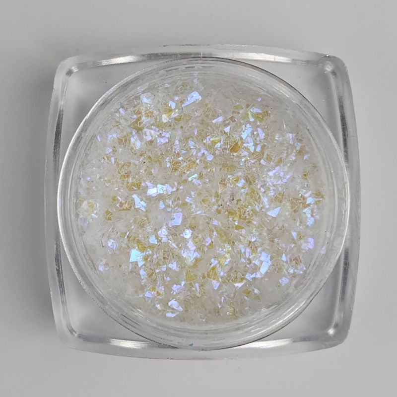 Nail Art Flakes mit Farbwechsel 04) Blue