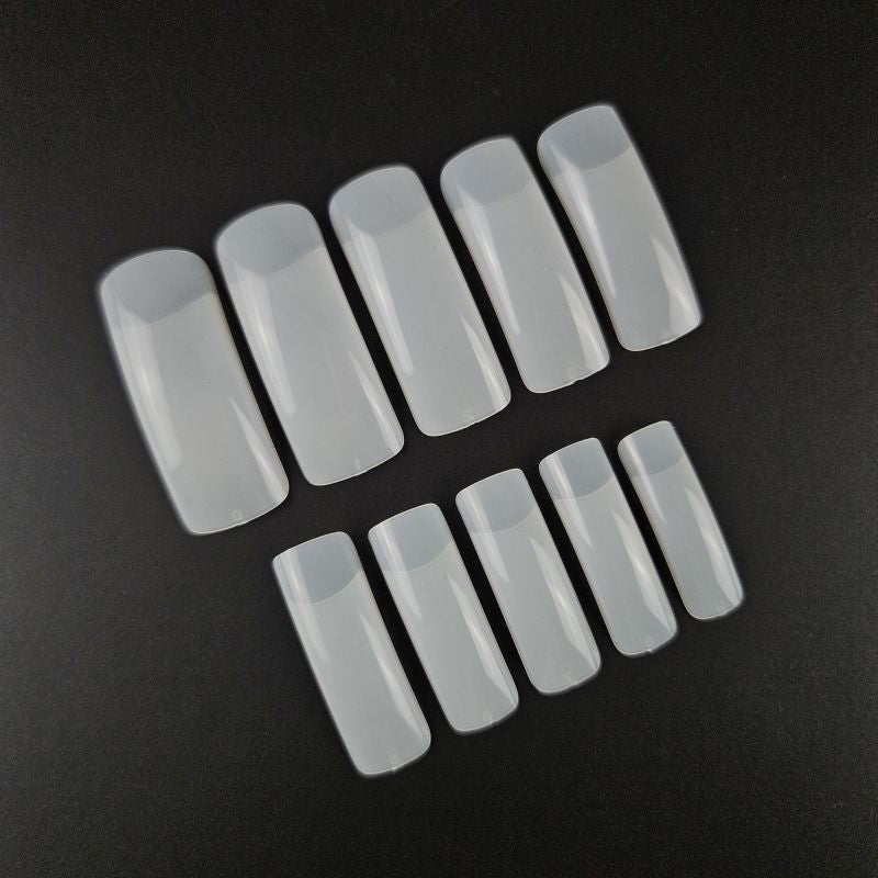100 Nageltips  europäische Form natur