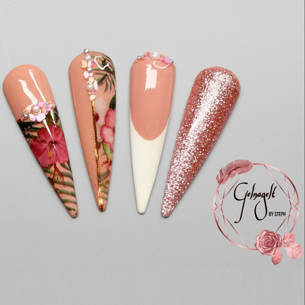 10x Nailart Transfer Folie in Box #9-07