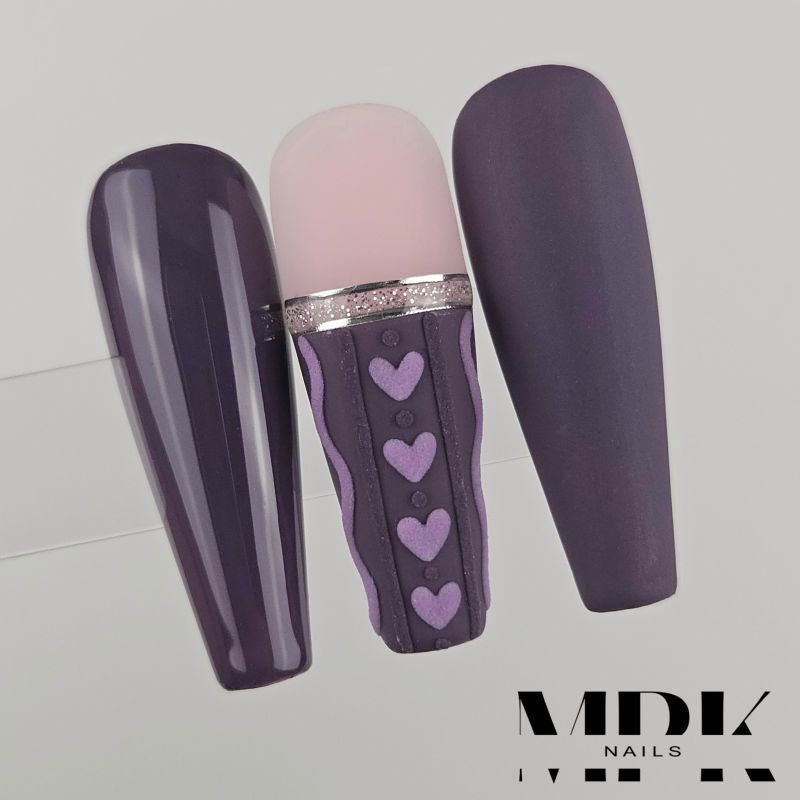 Luxury Farbgel Purple Leaves
