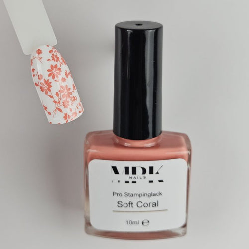 Bild 1 in Galerieansicht laden. PRO Stamping Lack 10ml Soft Coral