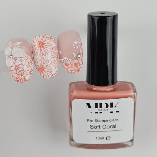 Bild 1 in Galerieansicht laden. PRO Stamping Lack 10ml Soft Coral