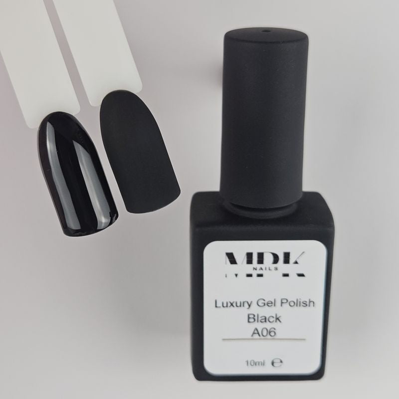 Luxury UV Nagellack A06 Black