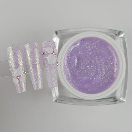Bild 1 in Galerieansicht laden. Glitter Builder Gel Lavender Pearl