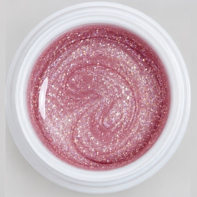 Glitter Builder Gel Rosé Glamour
