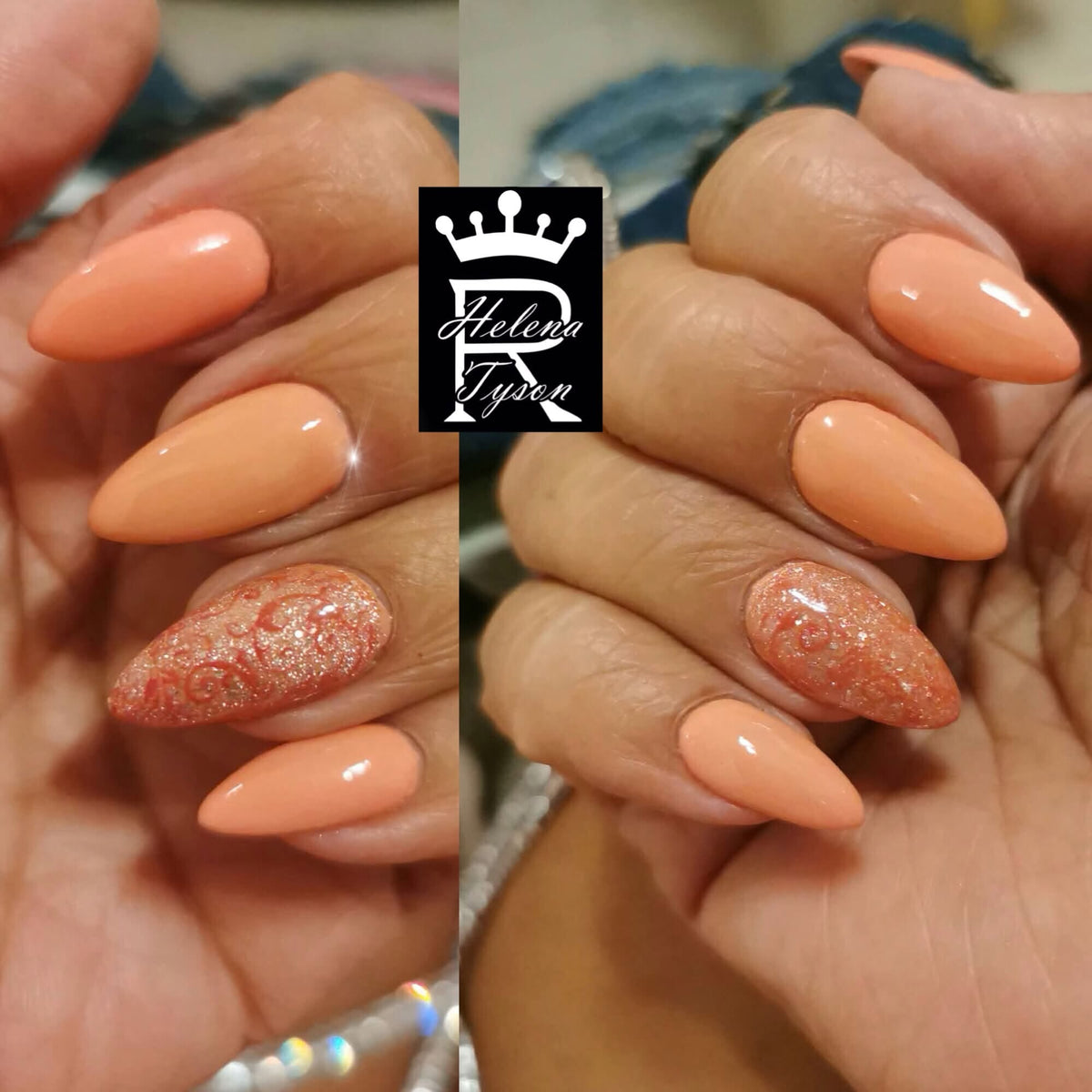 UV Nagellack 73 Hell Koralle