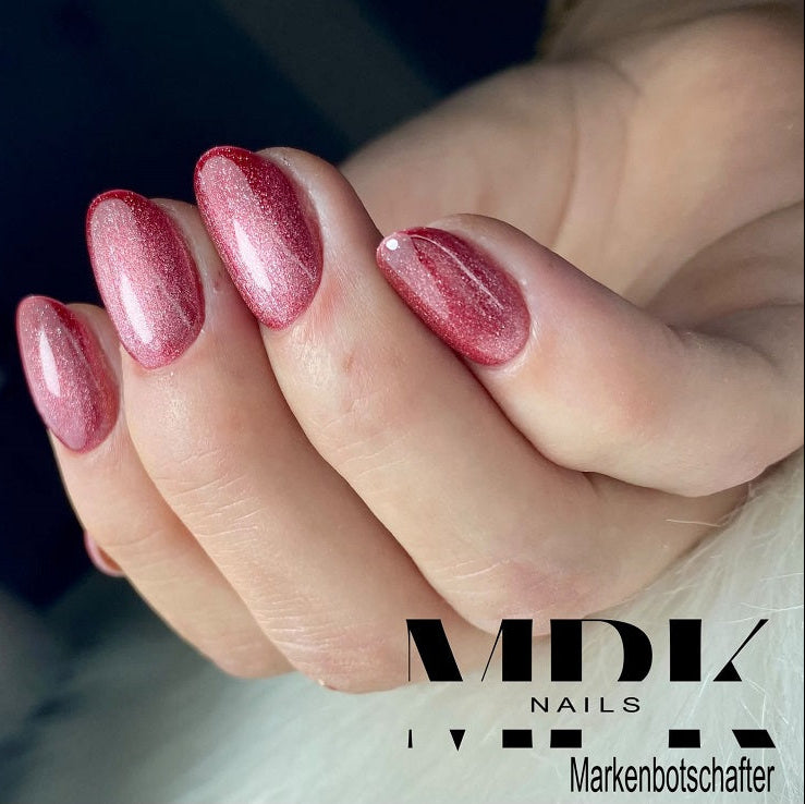 Cat Eye Gel Polish Autumn Flame