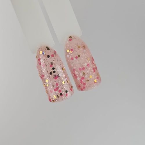 Bild 1 in Galerieansicht laden. Luxury UV Nagellack A24 Pink Glitter Symphony