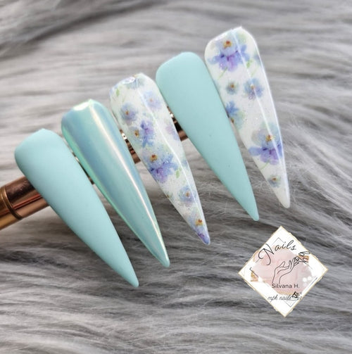 Bild 1 in Galerieansicht laden. 10x Nailart Transfer Folie in Box #29