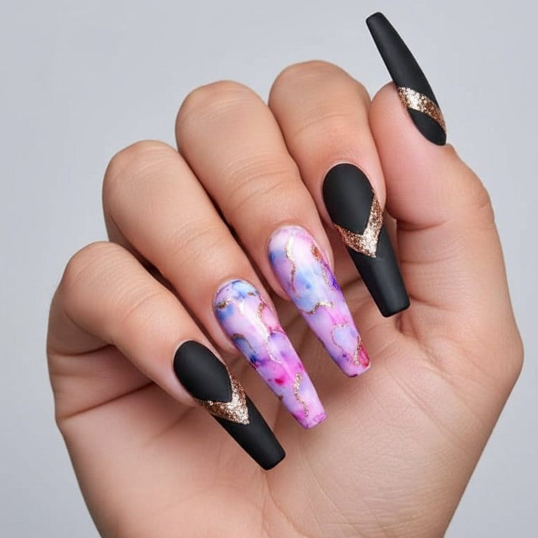 Ink Nail Color Sunflower