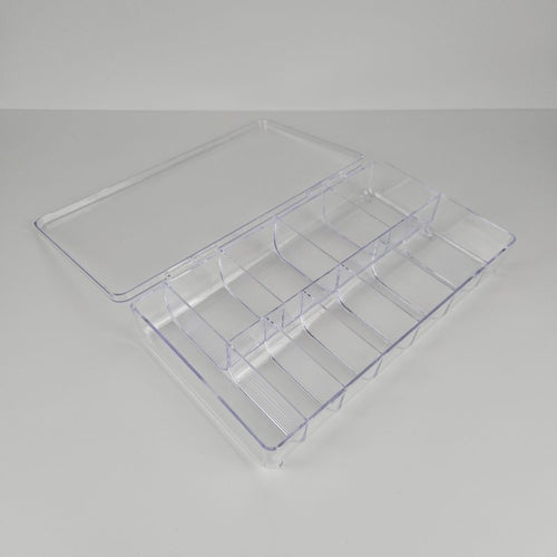 Bild 1 in Galerieansicht laden. Nail Tip Box für 500 Tips + Extrafach, leer