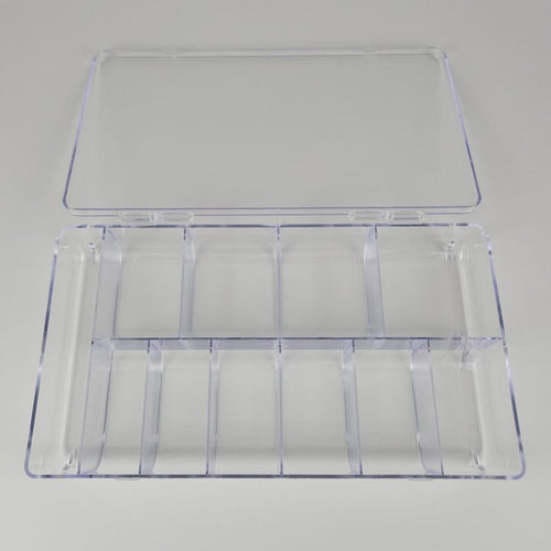 Bild 1 in Galerieansicht laden. Nail Tip Box für 500 Tips + Extrafach, leer