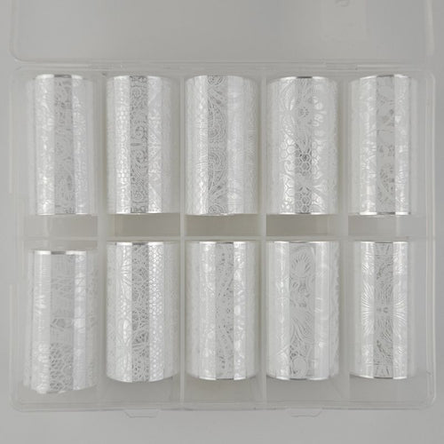 Bild 1 in Galerieansicht laden. 10x Nailart Transfer Folie in Box #67