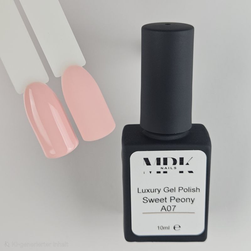 Luxury UV Nagellack A07 Sweet Peony