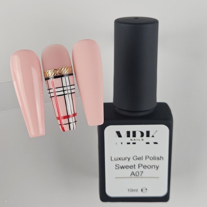 Luxury UV Nagellack A07 Sweet Peony