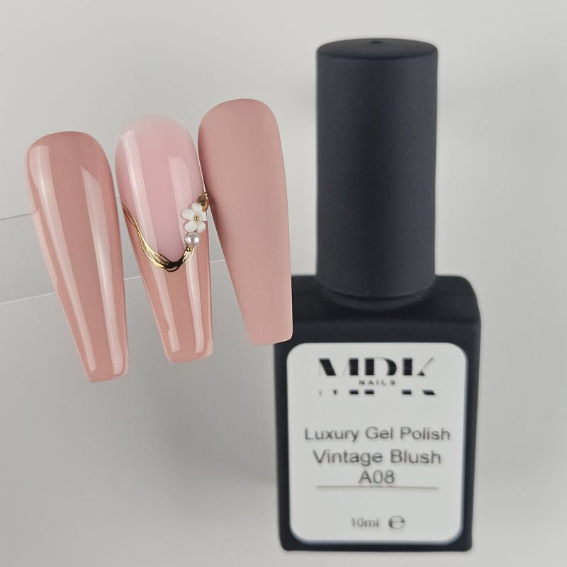 Luxury UV Nagellack A08 Vintage Blush