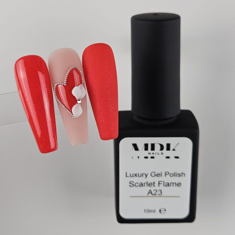 Luxury UV Nagellack A23 Scarlet Flame
