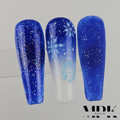 Bild 1 in Galerieansicht laden. Farb-Acryl 23 - Electric Blue Glitter