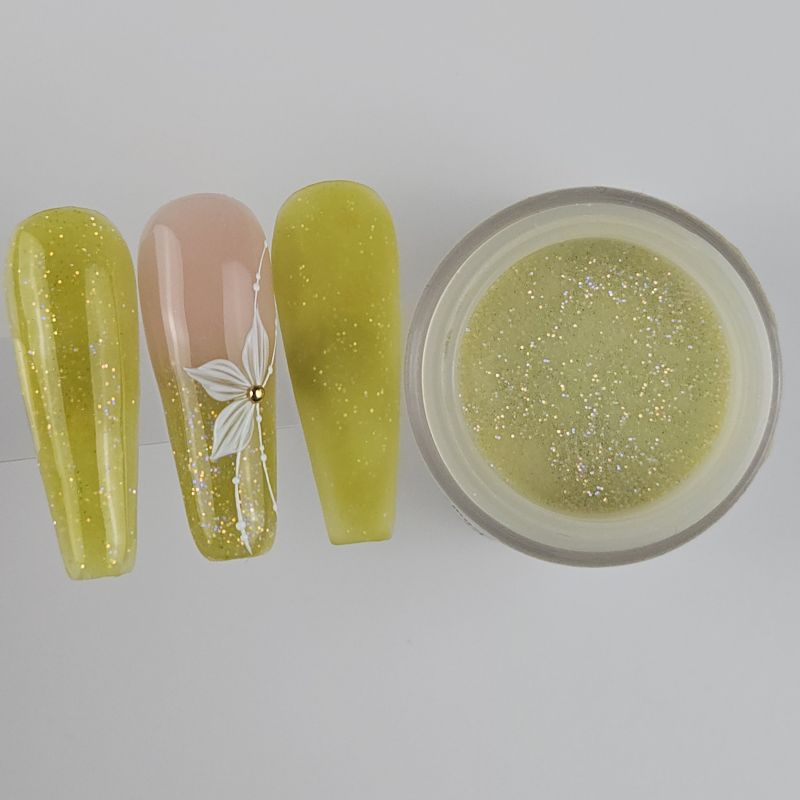 Farb-Acryl 41 - Green Glitter