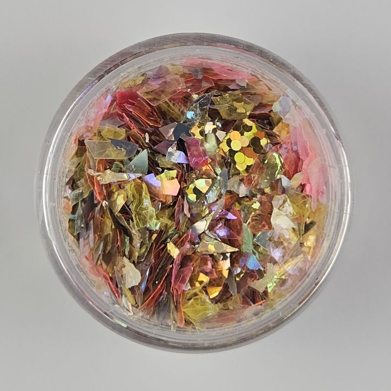 Nail Art Glitter Flakes MIX