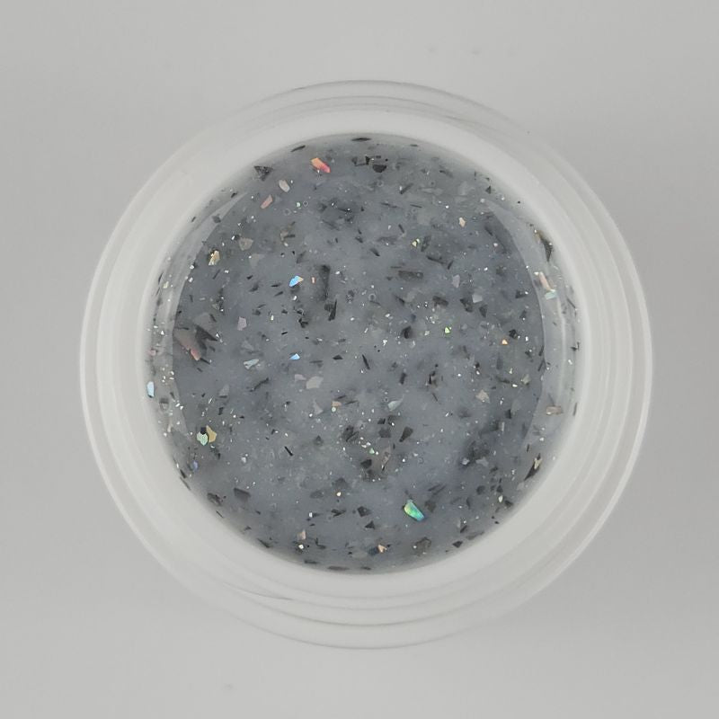 Glitter Builder Gel Mystic Grey 5ml