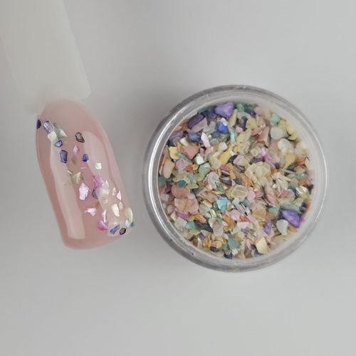 Bild 1 in Galerieansicht laden. Nail Art Muschelsplitter Mix
