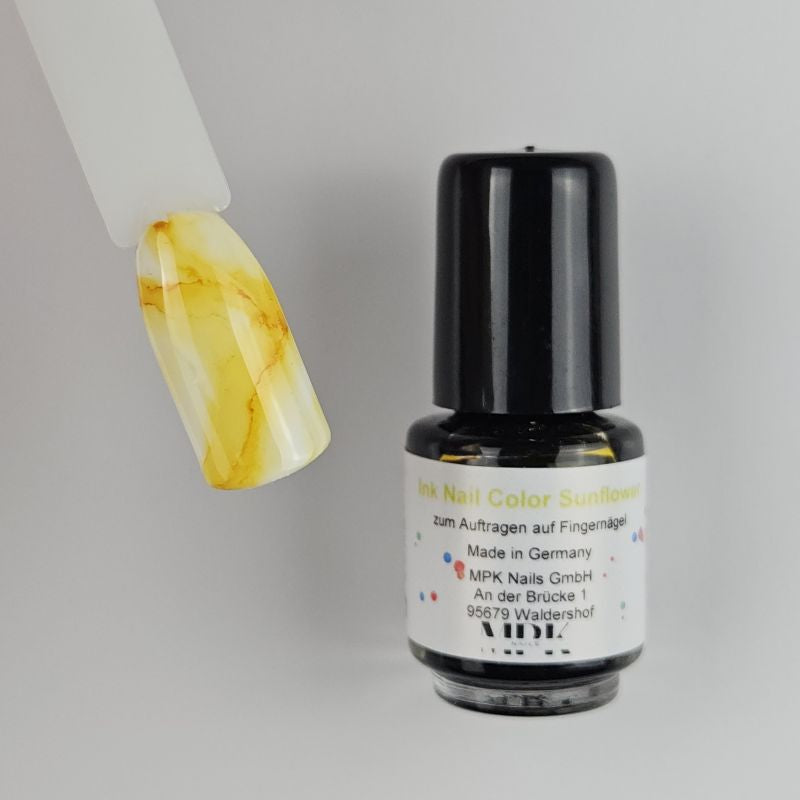 Ink Nail Color Sunflower