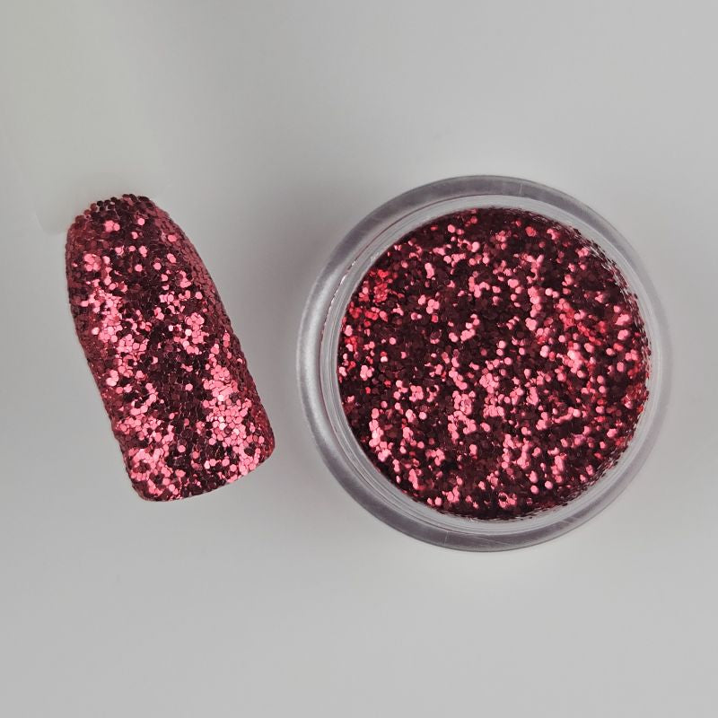 Kosmetik Glitter Red