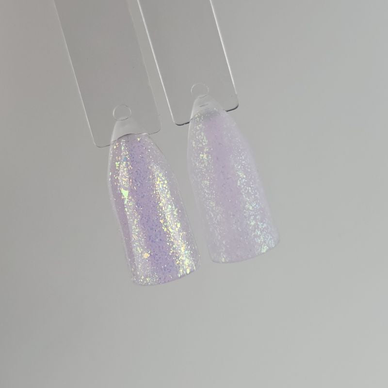 Glitter Builder Gel Lavender Pearl