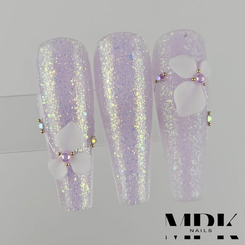 Bild 1 in Galerieansicht laden. Glitter Builder Gel Lavender Pearl