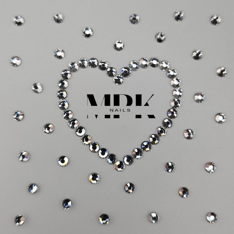 1400x Luminous Stars Strass Magnifico 3,1mm + Schale
