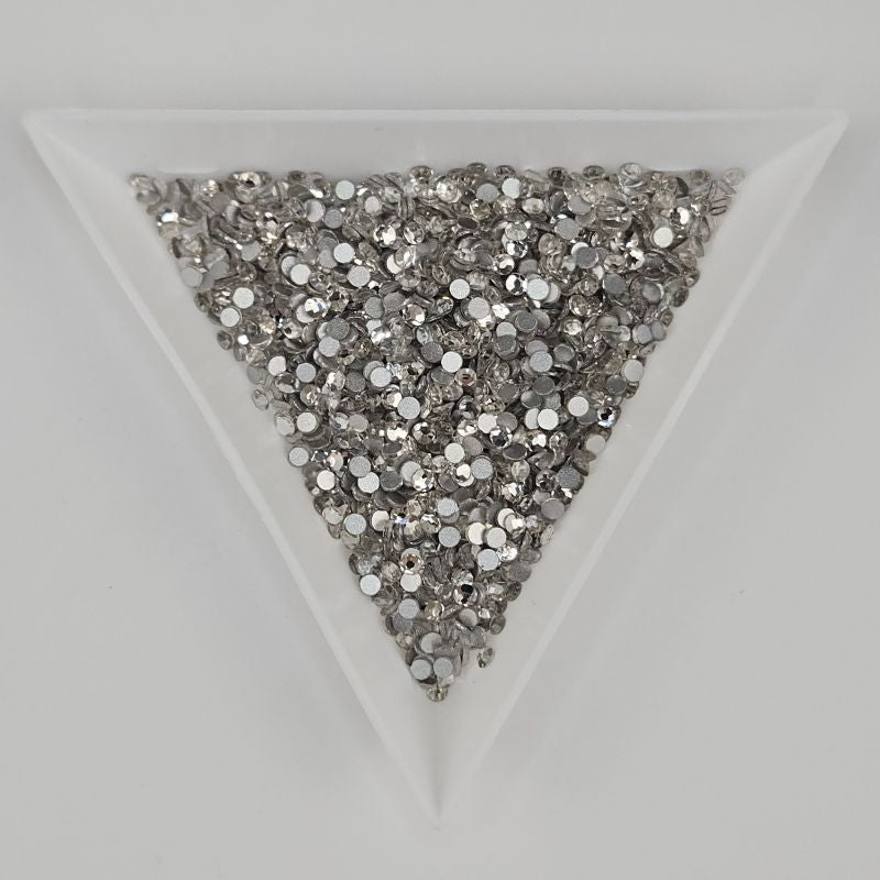 1400x Luminous Stars Strass Magnifico 2,0mm + Schale