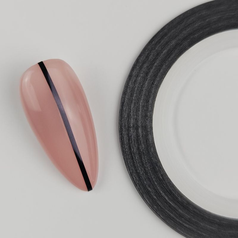 Nailart Zierstreifen  schwarz
