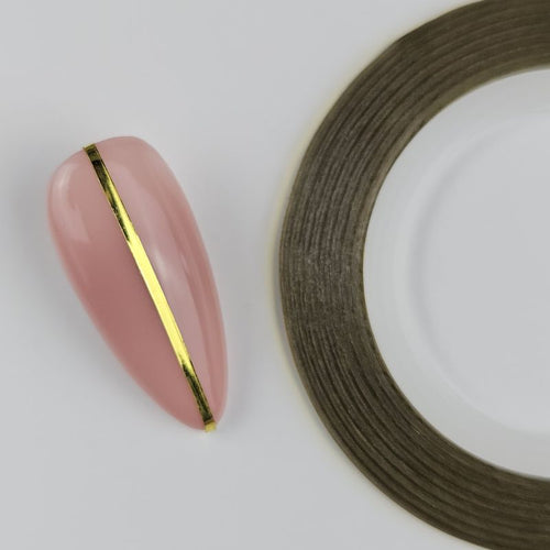 Bild 1 in Galerieansicht laden. Nailart Zierstreifen Gelbgold