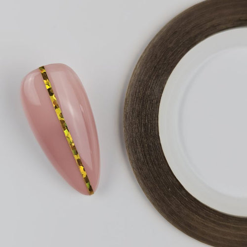 Bild 1 in Galerieansicht laden. Nailart Zierstreifen Holo Gold