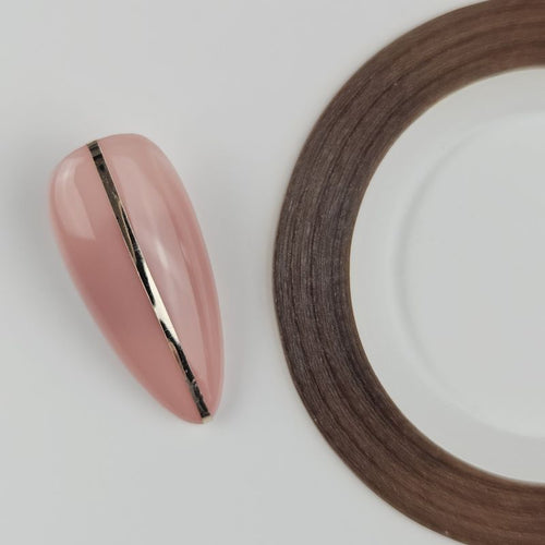 Bild 1 in Galerieansicht laden. Nailart Zierstreifen Bronze