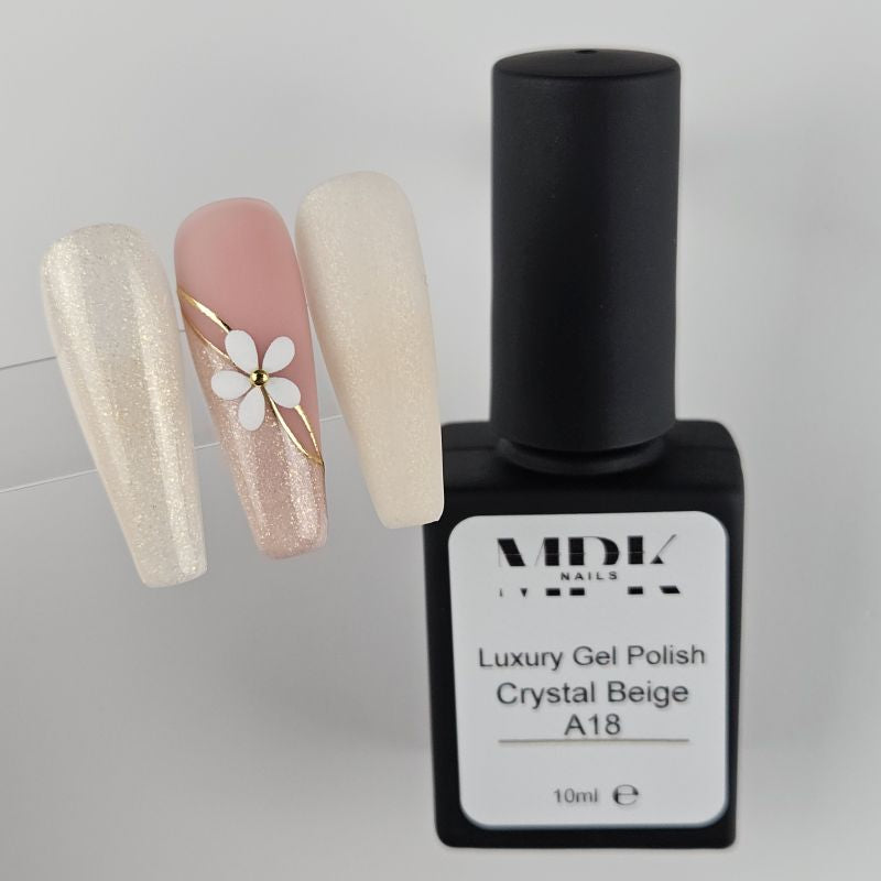 Luxury UV Nagellack A18 Crystal Beige