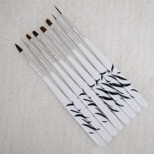 Bild 1 in Galerieansicht laden. Pinsel-Set 8teilig, Zebra