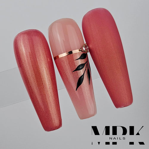 Bild 1 in Galerieansicht laden. Luxury Gel Polish E025 Metallic Salmon Gold