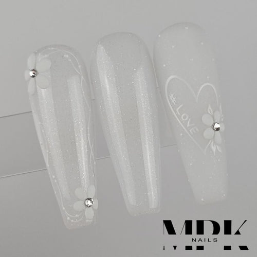 Bild 1 in Galerieansicht laden. Rubber Sparkling White (2)