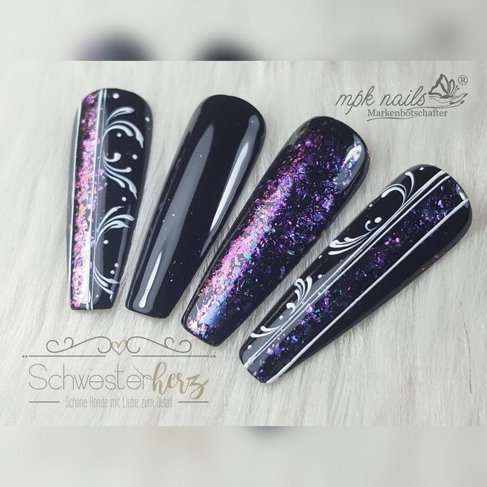 Nail Art Pinsel Deluxe Liner 2-seitig