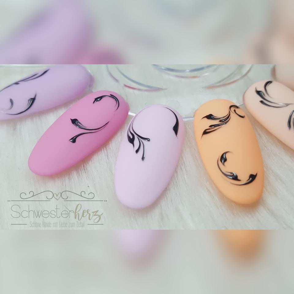 Nail Art Pinsel Deluxe Liner 2-seitig