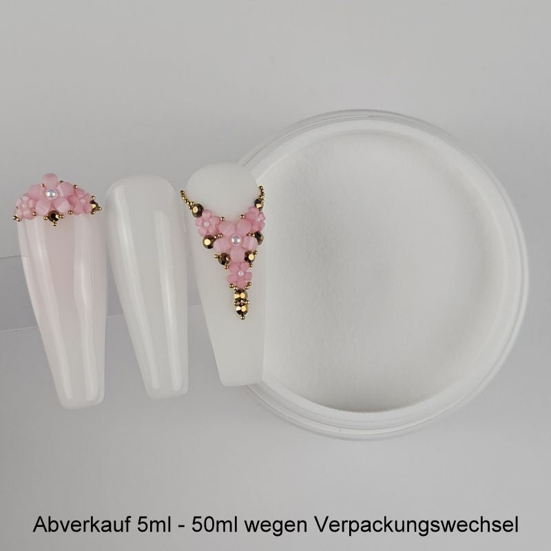 Acrylpuder Weiß 20gr. - ABVERKAUF